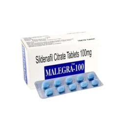Malegra 100 Sildenafil 100mg Tablets