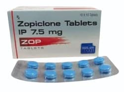 Zopiclone 7.5mg Tablet Zop 7.5mg Tablet