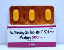 Azipro Azithromycin 500mg Tablets
