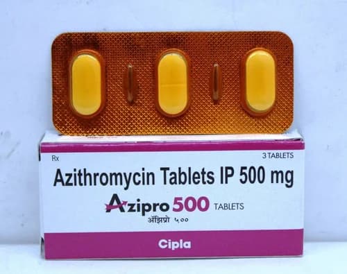 Azipro Azithromycin 500mg Tablets