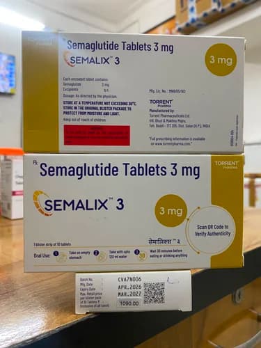 Semalix 3mg Semaglutide Tablets