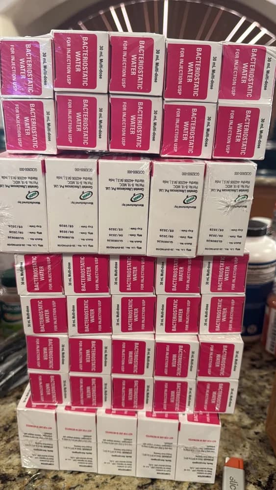 gentek bacteriostatic water