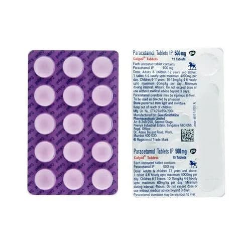Calpol 500mg Paracetamol Tablet