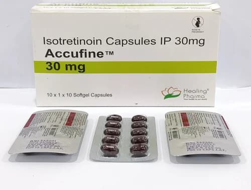 Accufine 30 mg Isotretinoin Capsules