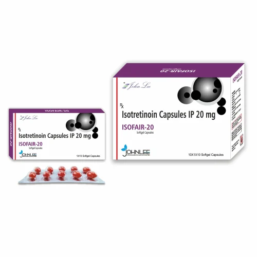 Isofair20 Isotretinoin IP 20 Mg