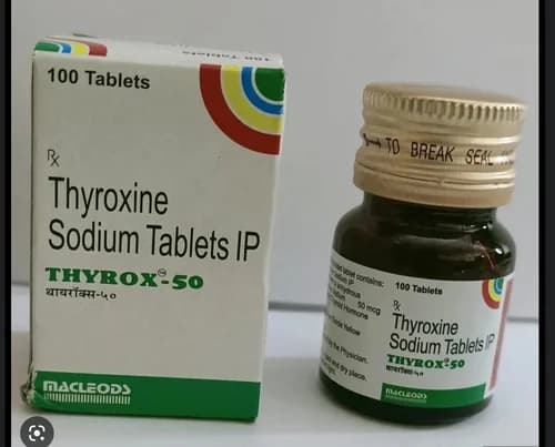 Thyrox 50mg THYROXINE SODIUM TABLET