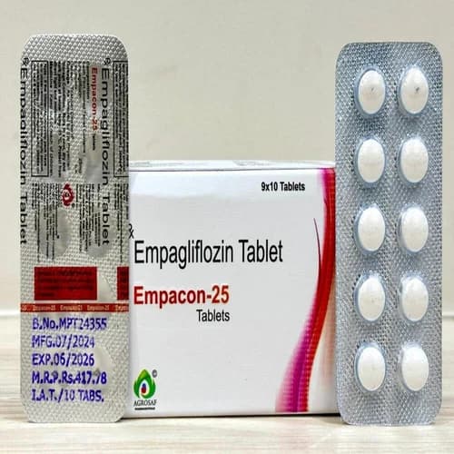 Empacon 25 mg Empagliflozin Tablet