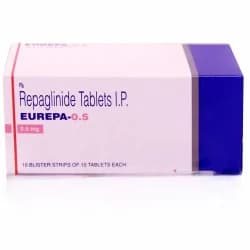 Repaglinide Eurepa 0.5 Mg Tablet
