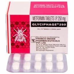 Glyciphage 250mg Tablet