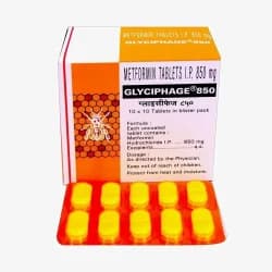 Glucophage 850mg Tablet