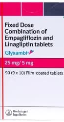 Glyxambi 25mg 5mg Tablet