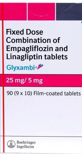 Glyxambi 25mg 5mg Tablet