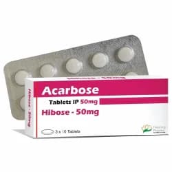 Acarbose 50mg Tablet