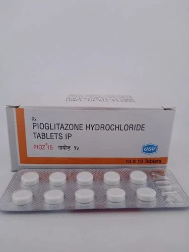 Pioglitazone Hydrochloride 15 Mg Tablet