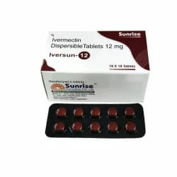 Iversun Ivermectin 12mg Tablets