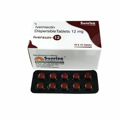 Iversun Ivermectin 12mg Tablets