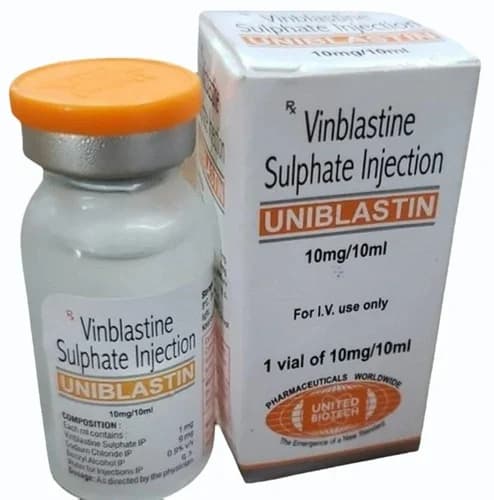 Uniblastin Vinblastine 10 Mg Injection