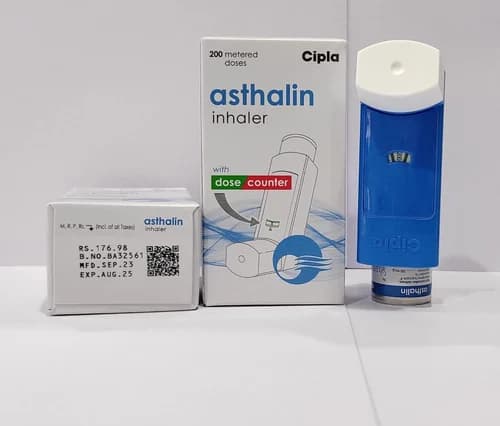Asthalin 100mcg Salbutamol Albuterol Inhaler