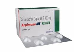 Arpimune Me Cyclosporine 100 Mg Capsule