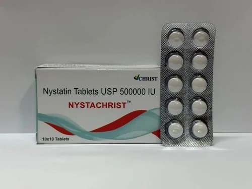 Nystatin Tablets Bp 500000 Iu