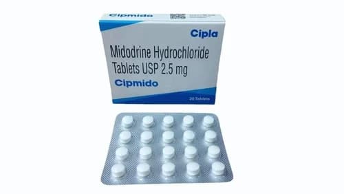 Midodrine Hcl 2.5 Mg Tablet