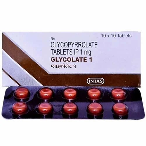 Glycopyrrolate 1mg Tablet