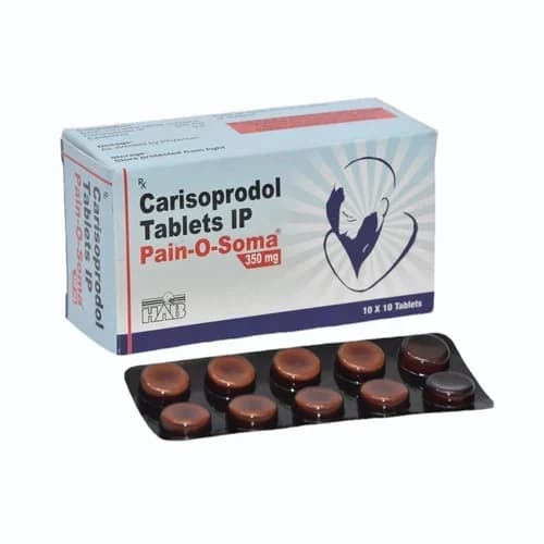 Carisoprodol Pain O Soma Tablet