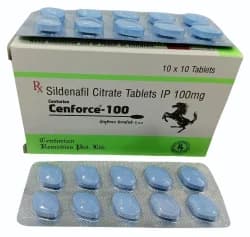 Cenforce 100 Mg Sildenafil Tablet