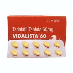 Vidalista 60 Mg Tadalafil Tablets