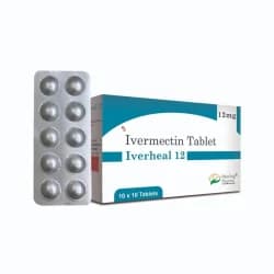 Iverheal 12 Ivermectin 12mg Tablets