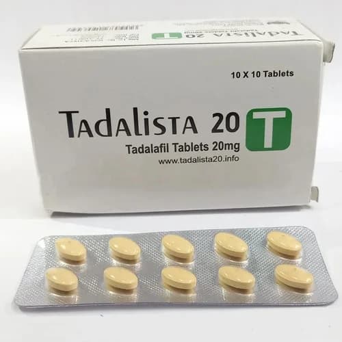 Tadalista 20 Mg Tablet