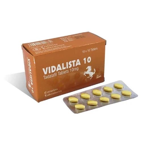 Vidalista 10 Mg Tadalafil Tablets