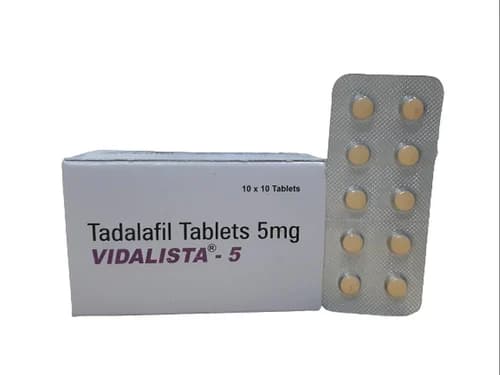 Vidalista Tadalafil 5mg Tablet