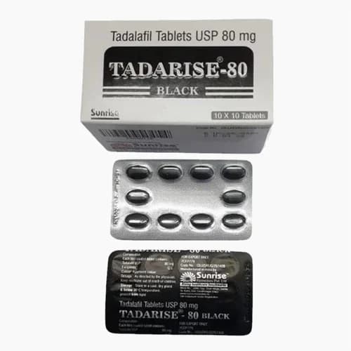 Tadarise 80mg Black