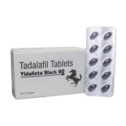 Vidalista Black 80 Mg Tadalafil Tablet