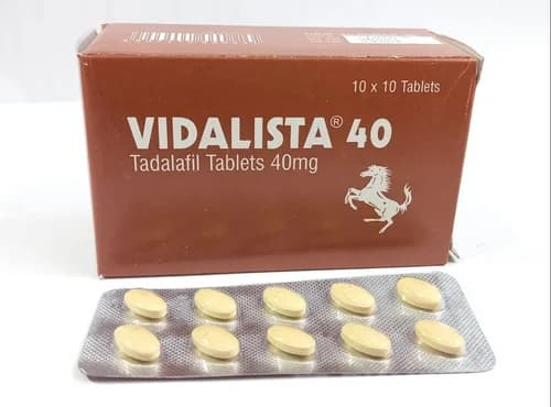 Vidalista 40mg Tadalafil Tablets