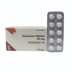Zopimaxx Zopiclone 25mg Tablet