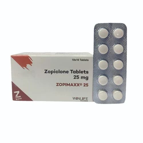 Zopimaxx Zopiclone 25mg Tablet