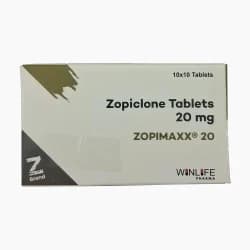 Zopimaxx Zopiclone 20mg Tablet