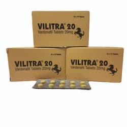 Vilitra 20 Mg Vardenafil Tablets