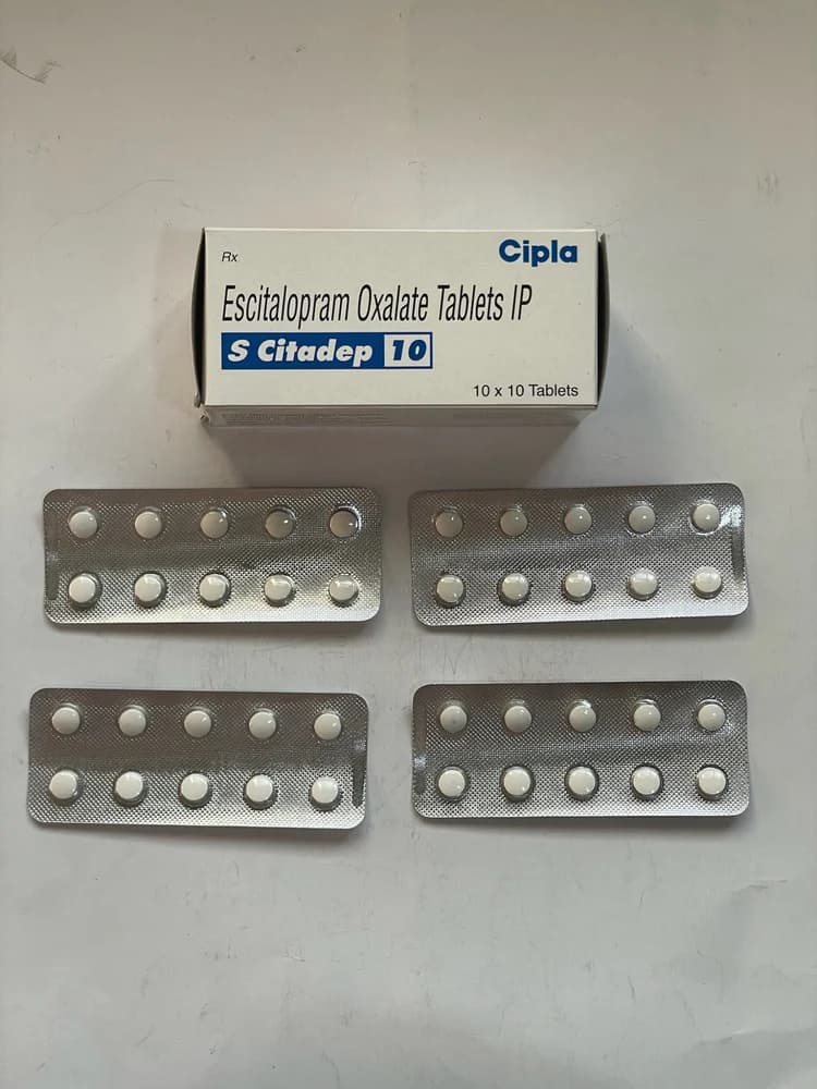 Escitalopram 10 Mg Tablets