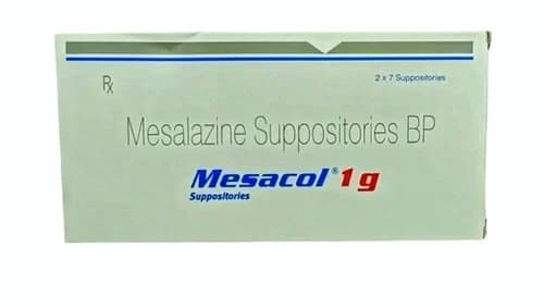 Mesalazine Suppositories 1g