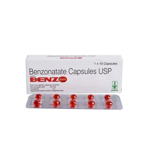 Benzonatate 100mg Capsule