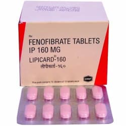 Fenofibrate 160 Mg Tablets