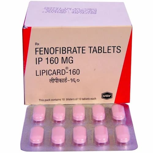 Fenofibrate 160 Mg Tablets