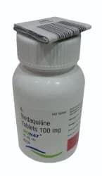 Bedaquiline 100 mg Tablet BQNAT, 188 Tab