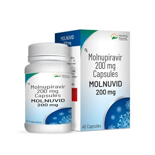 Molnupiravir 200 Mg Capsules.