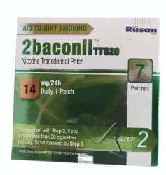 2 Baconil Nicotine Patch 14mg