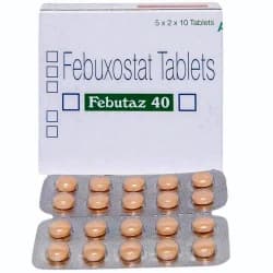 Febuxostat 40 Mg Tablets