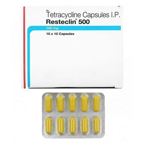 Tetracycline Hydrochloride 500mg Capsules